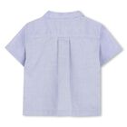 Baby Boys Blue Logo Shorts Set, 1, hi-res