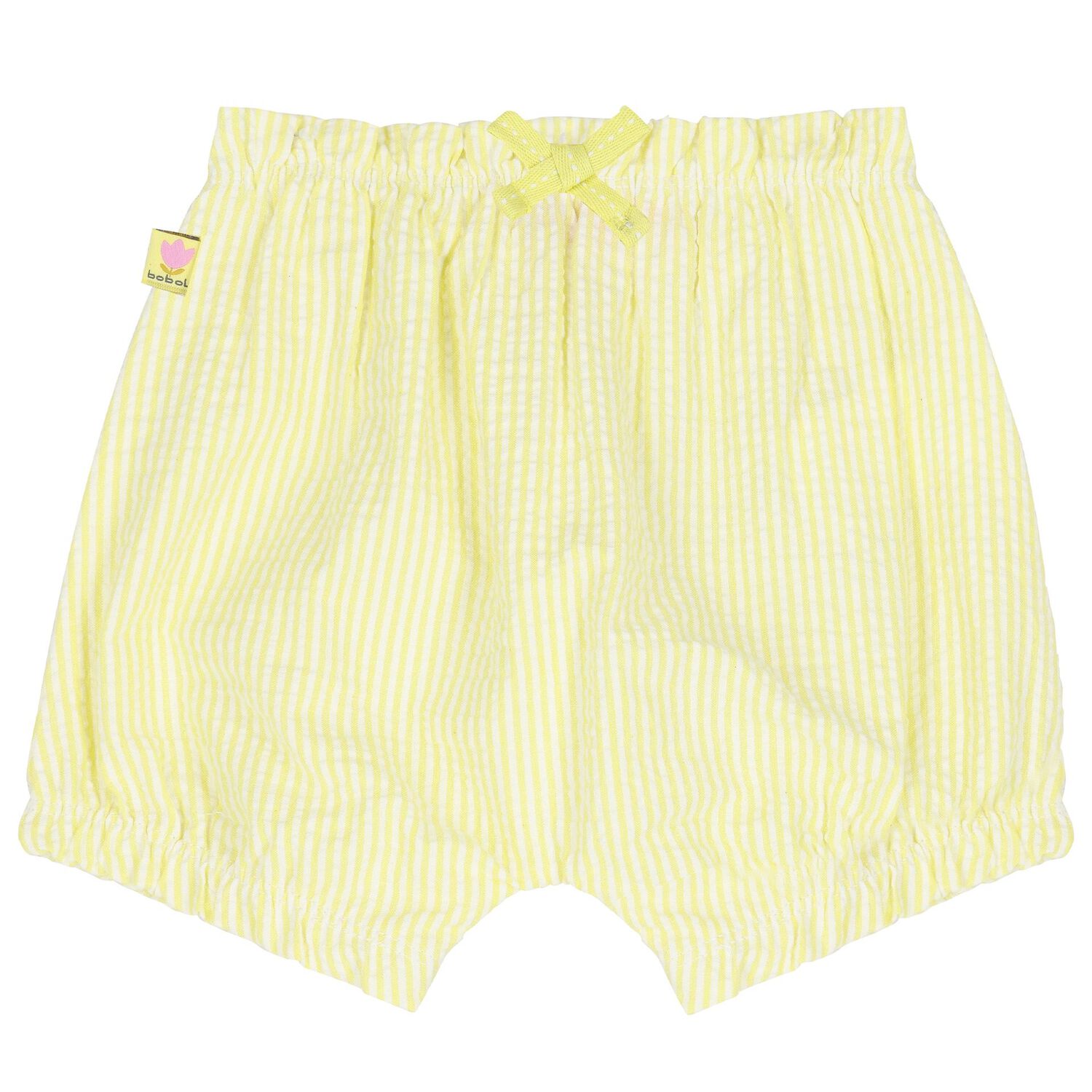 Baby Girls White & Yellow Floral Shorts Set, 1, hi-res