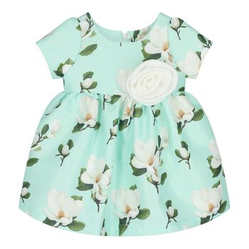 Baby Girls Mint Green Dress