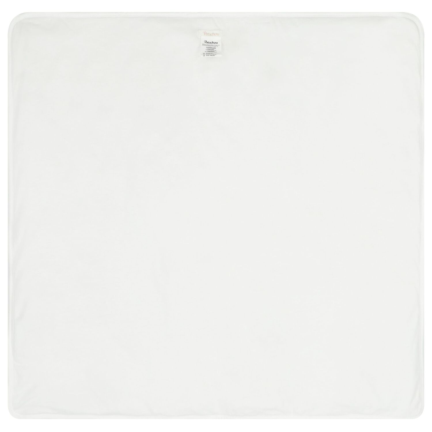 Baby Girls White & Pink BLanket, 1, hi-res