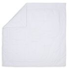 White Teddy Bear Logo Baby Blanket, 1, hi-res