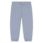 Younger Boys Blue, Beige & Navy Blue Fox Tracksuit Set, 1, hi-res