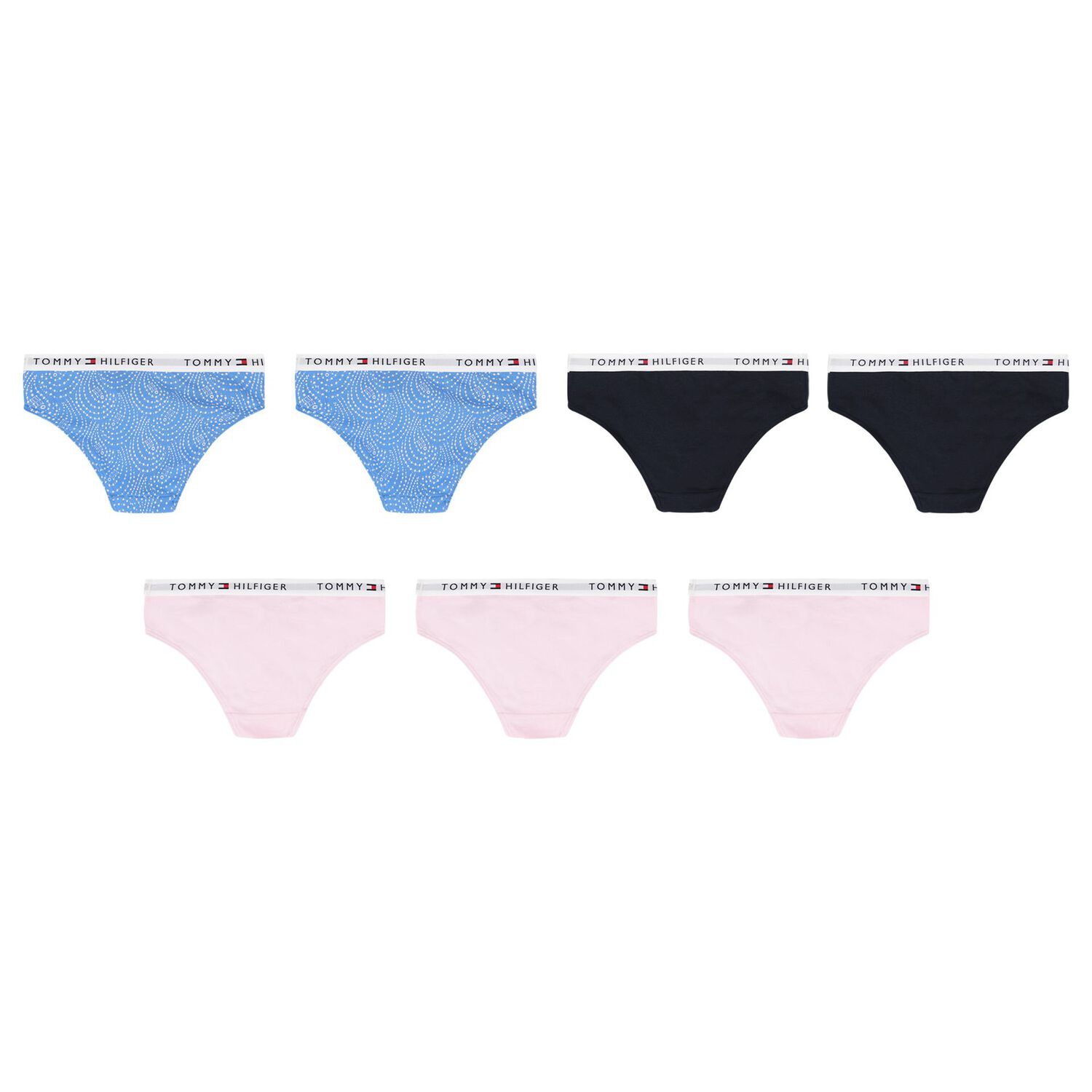 سروال داخلى للبنات بالشعار متعدد الالوان ( 7 قطع ) , 1, hi-res image number null