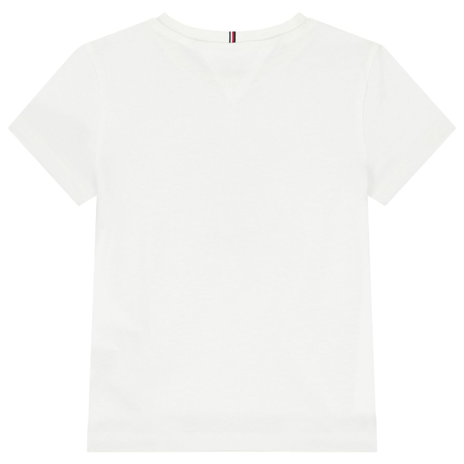 Girls White Logo T-Shirt, 3, hi-res image number null