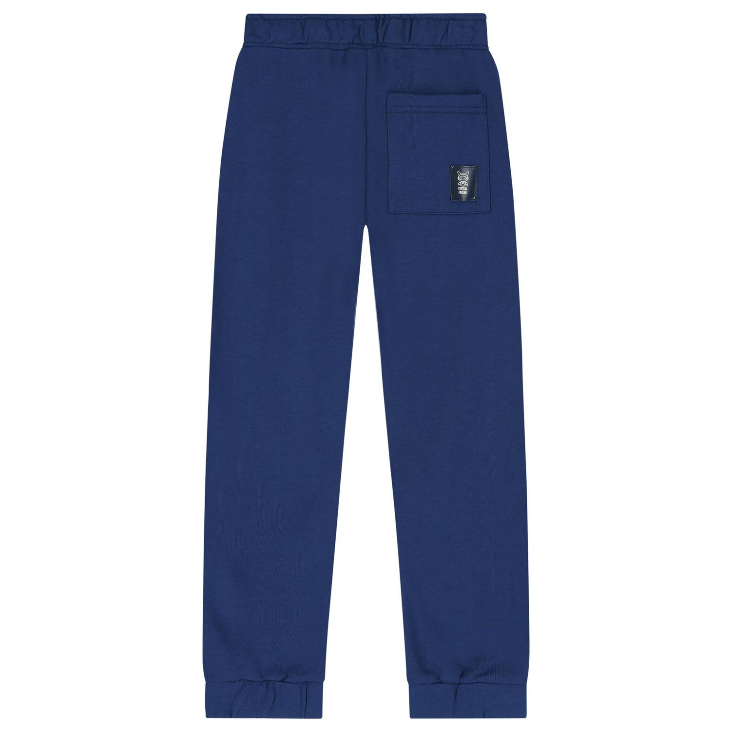 Boys Blue Camouflage Joggers, 1, hi-res