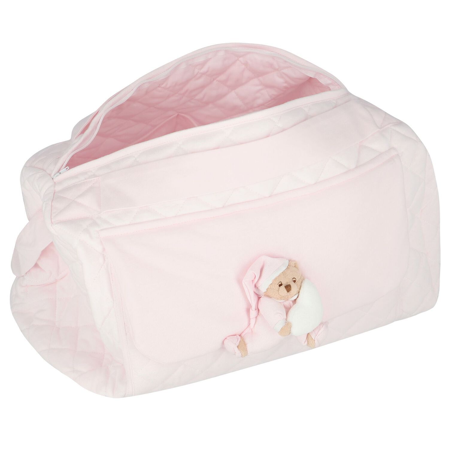 Pink Teddy Bear Baby Changing Bag, 2, hi-res image number null