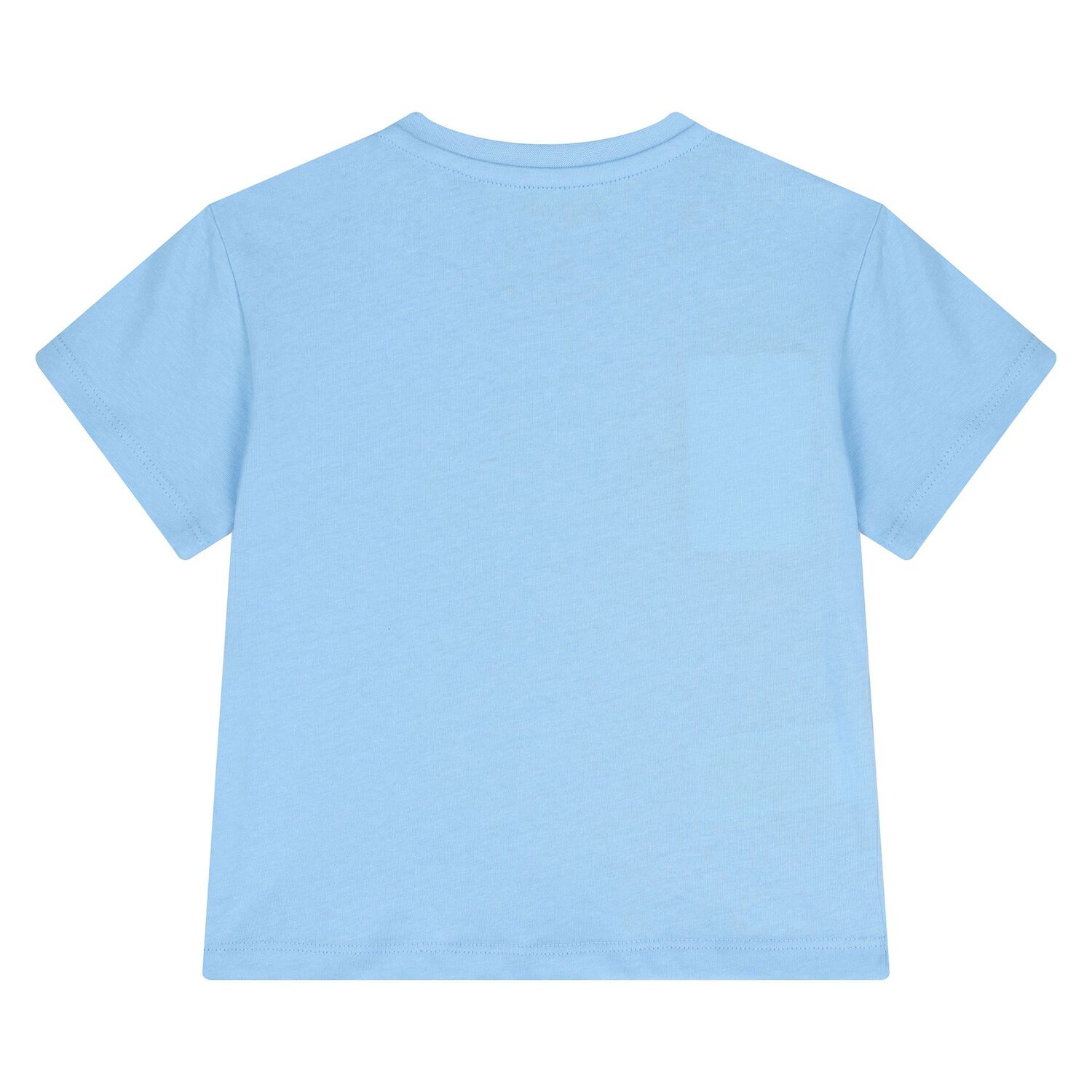 Younger Boys Blue & White T-Shirts ( 2-Pack ), 1, hi-res