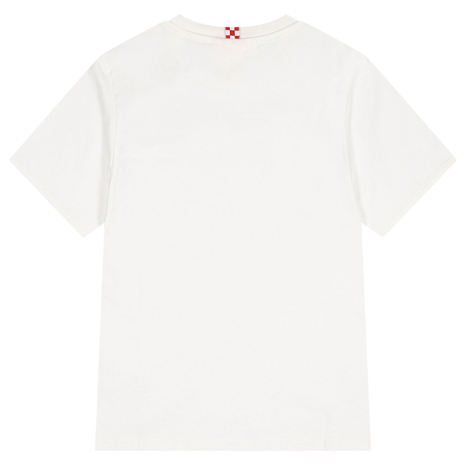 Boys White Logo T-Shirt, 1, hi-res