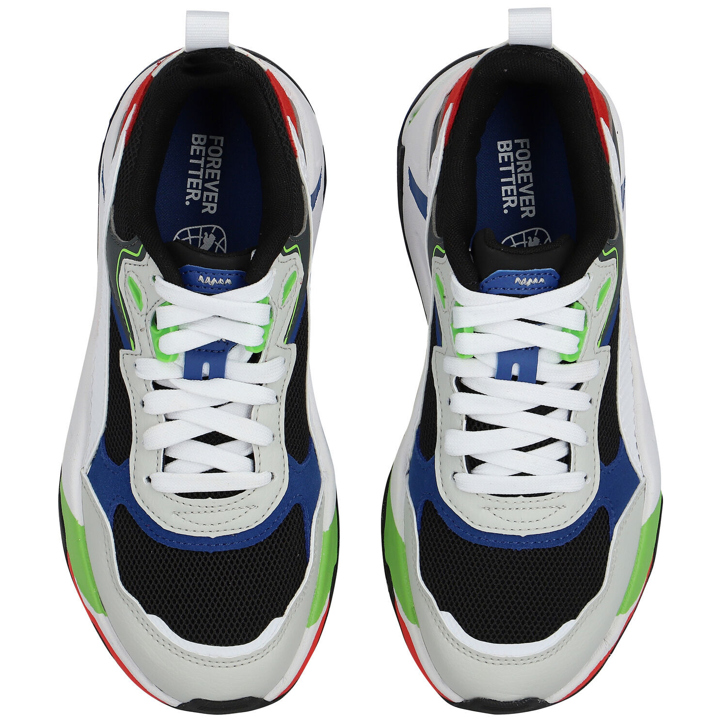 حذاء جي-أر ترينيتي باللون الأبيض والأسود, 1, hi-res