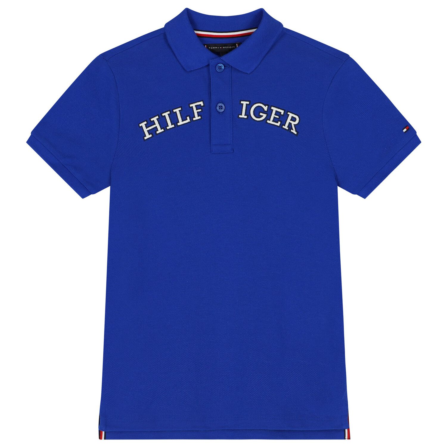 Boys Blue Logo Polo Shirt, 1, hi-res image number null