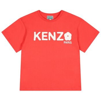 Girls Red Logo T-Shirt