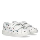 White Logo Trainers, 1, hi-res