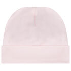 Baby Girls Pale Pink Hat, 1, hi-res