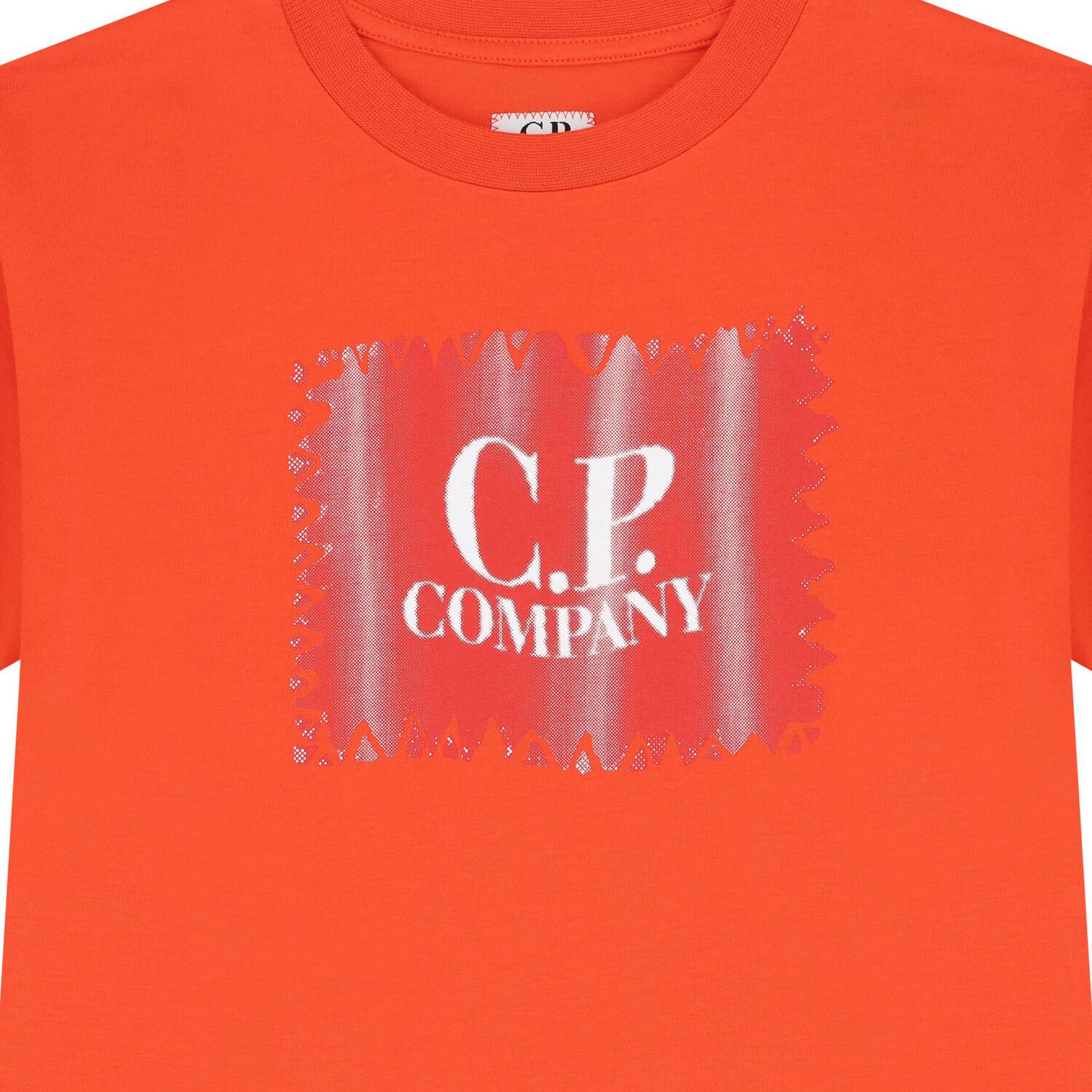 Boys Orange Logo T-Shirt, 1, hi-res
