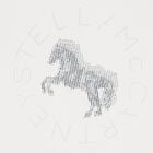 Girls Ivory Horse Logo T-Shirt, 1, hi-res