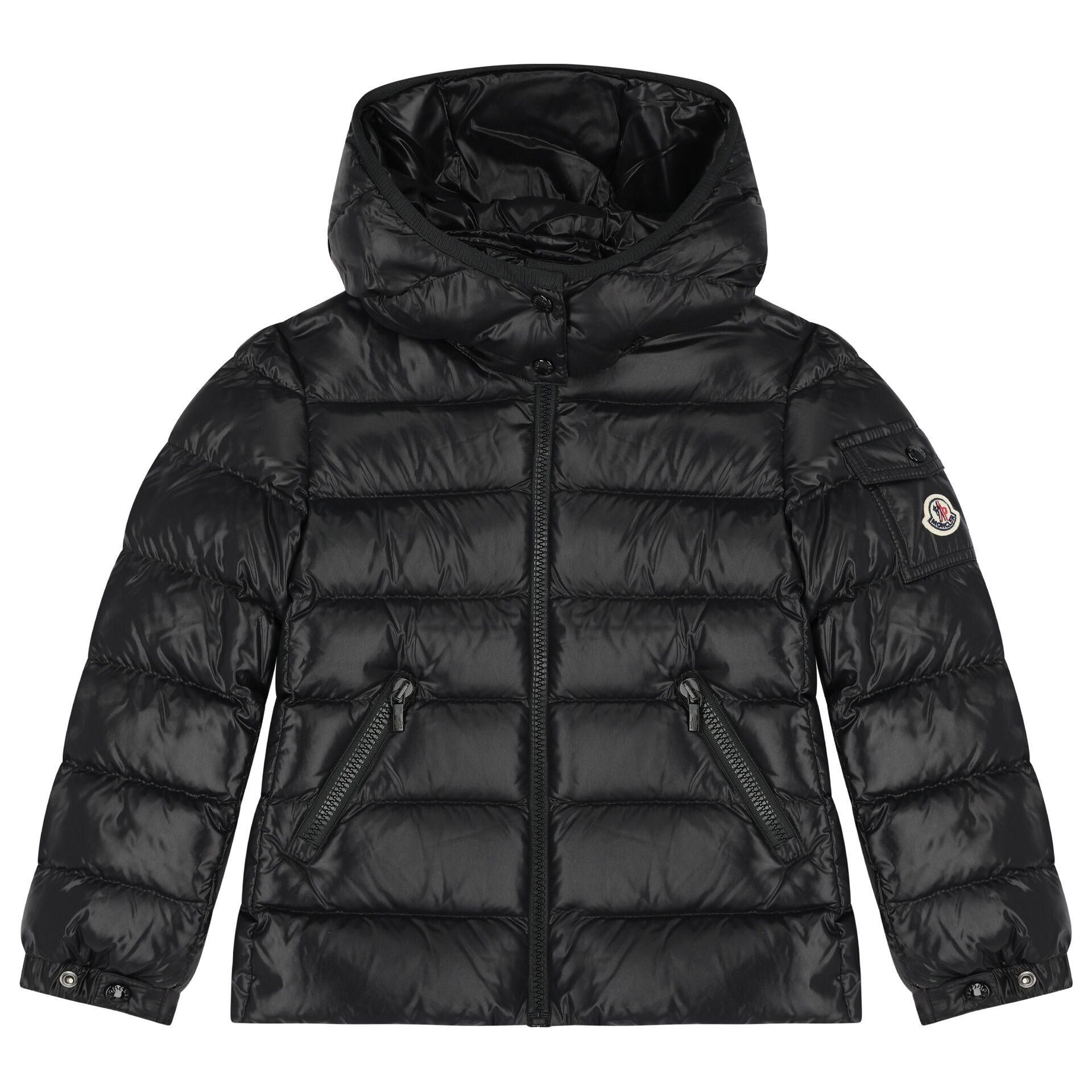 Girls black moncler jacket online