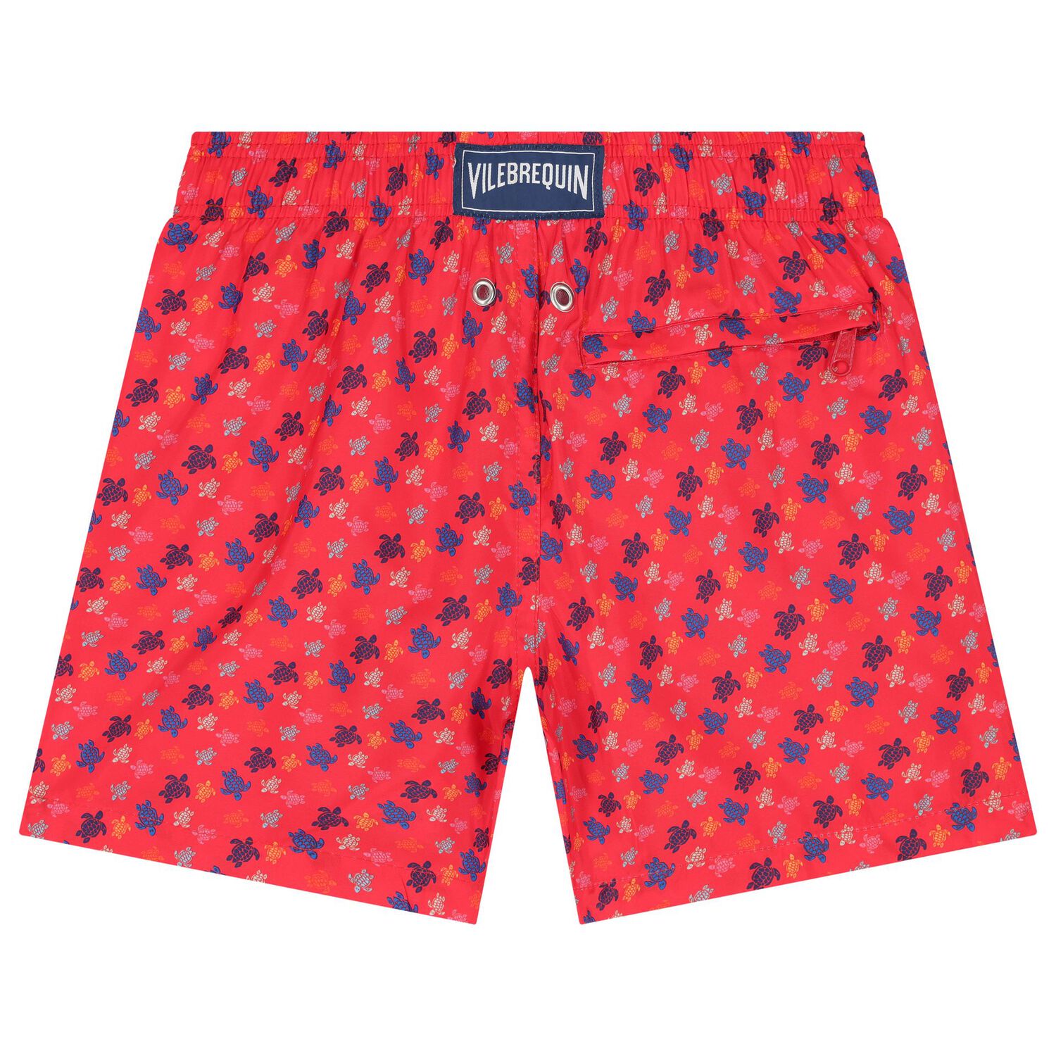 Boys Red Turtle Swim Shorts, 1, hi-res image number null