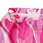 Girls Pink & Purple Marmo Satin Skirt, 1, hi-res