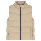 Boys White, Beige & Grey Tracksuit Set ( 3 Piece ), 3, hi-res