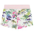 Baby Girls Botanical Print Shorts Set, 1, hi-res