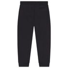 Boys Black Logo Joggers, 3, hi-res