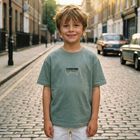 تيشيرت سكيت باللون الأخضر للأولاد, 1, hi-res