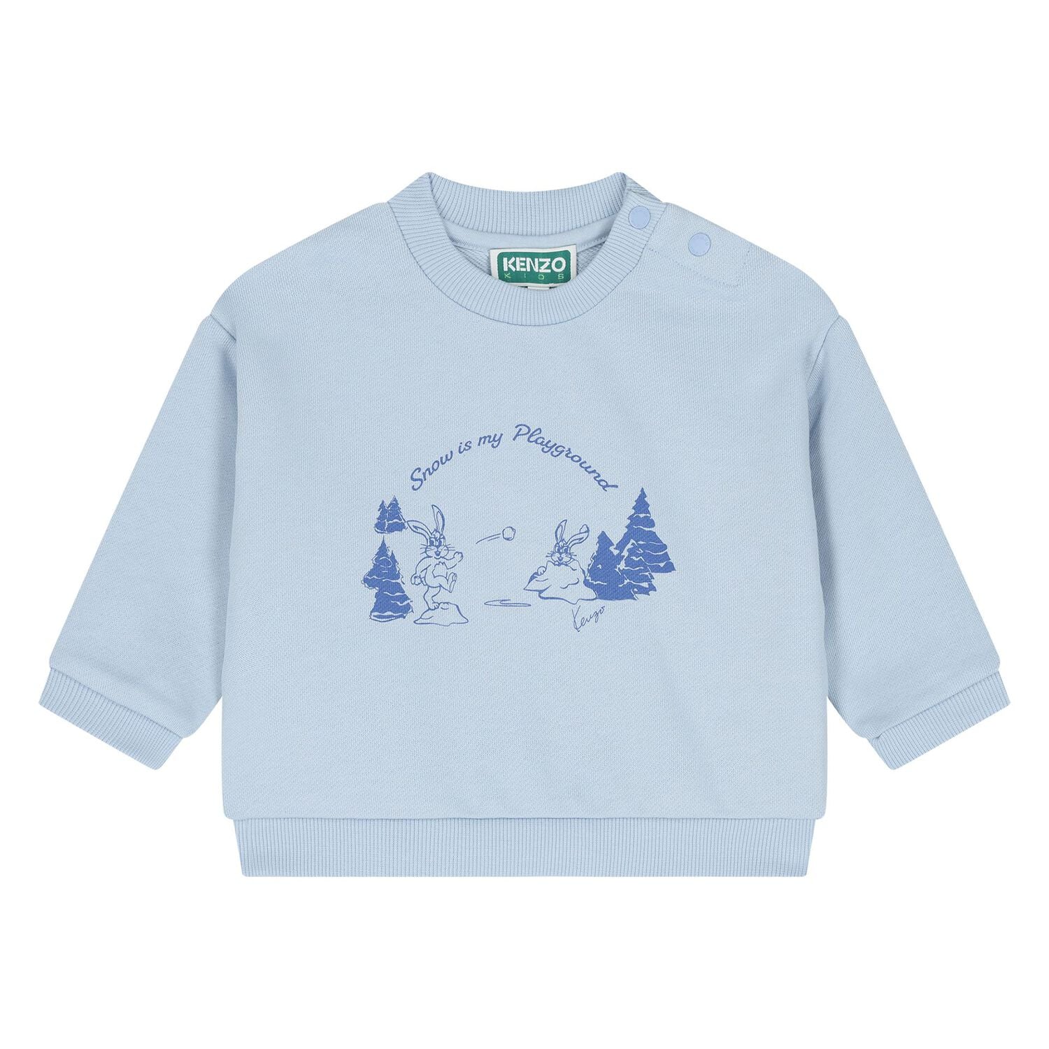 Younger Boys Blue Logo Tracksuit, 1, hi-res