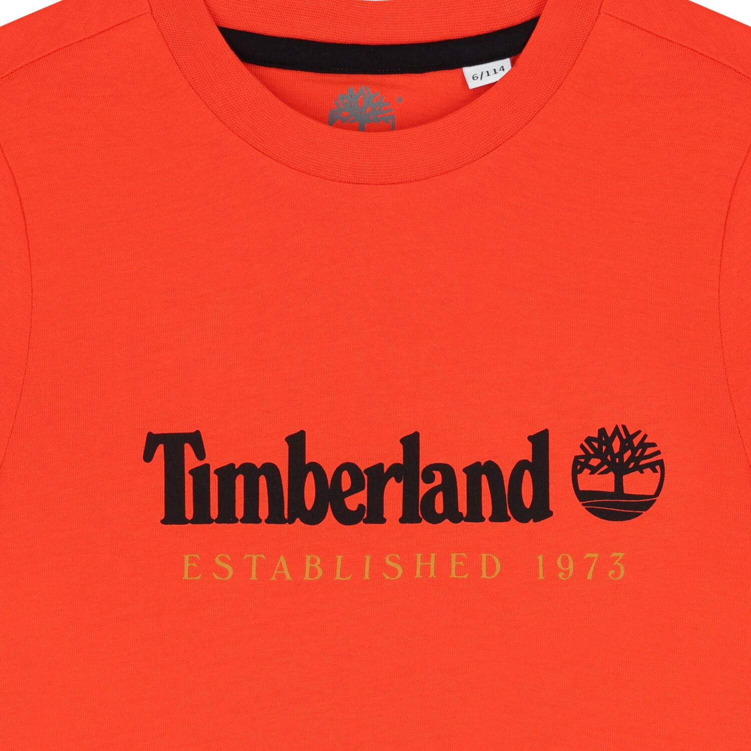 Boys Orange Logo T-Shirt, 1, hi-res