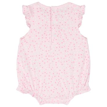 Baby Girls Pink Hearts Bodysuit