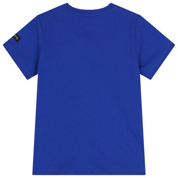 Boys Blue Logo T-Shirt 
