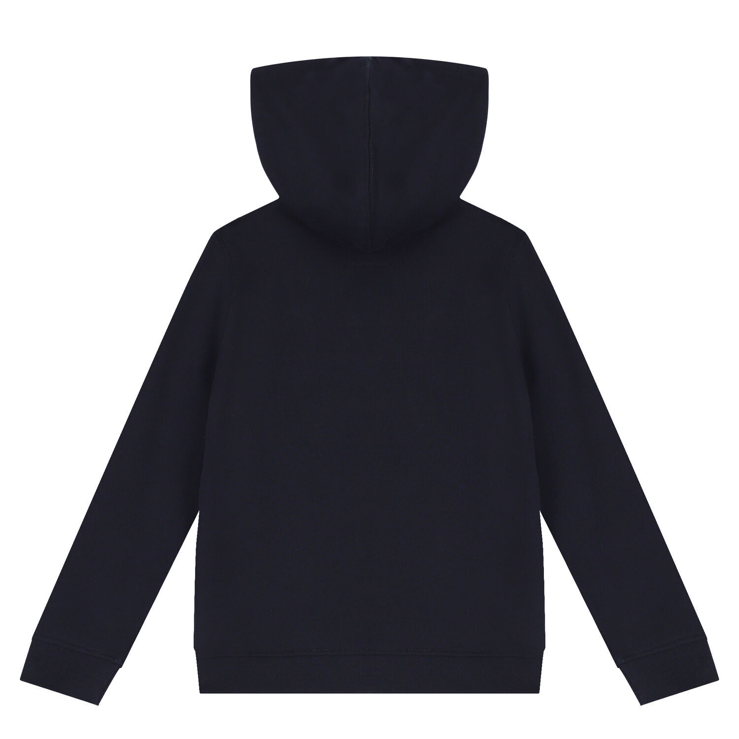 Boys Navy Blue Logo Hooded Top, 1, hi-res image number null