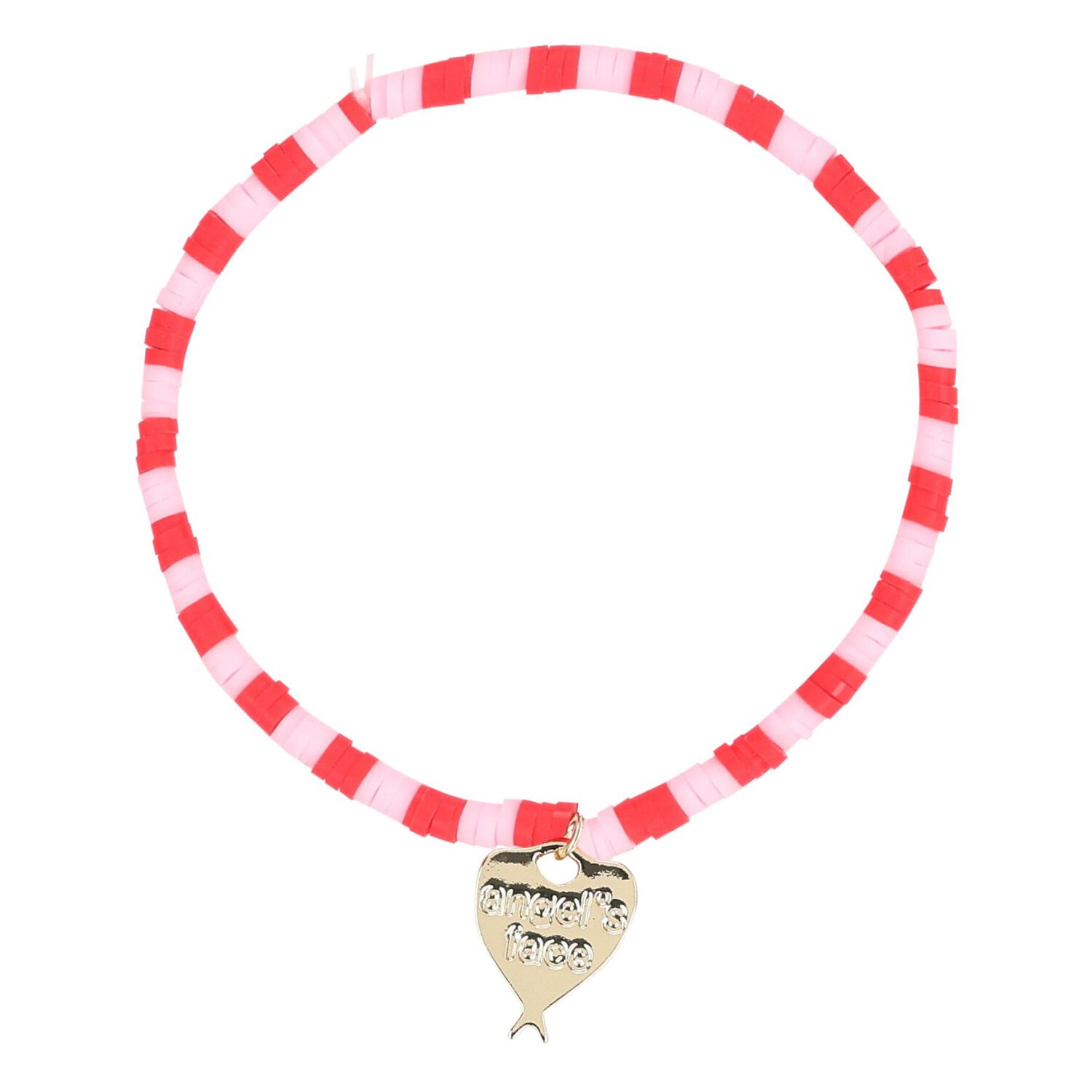 Girls Pink, Orange & Red Bracelets ( 5-Pack ), 1, hi-res