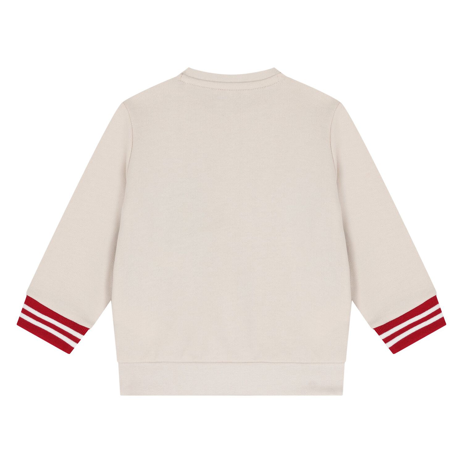 Younger Boys Beige & Navy Blue Tracksuit, 1, hi-res image number null
