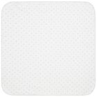 White Silver Bow Baby Blanket, 1, hi-res