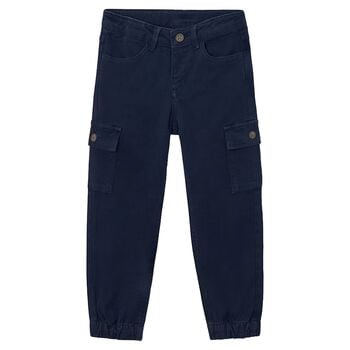 Boys Navy Blue Trousers