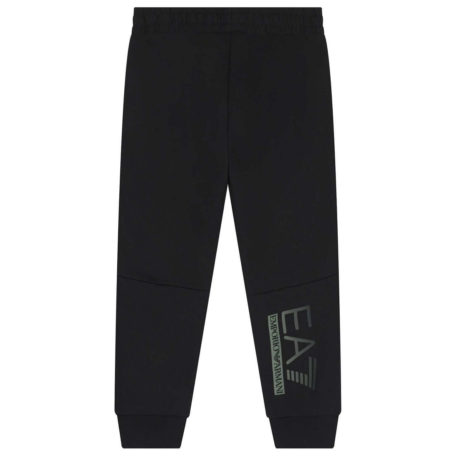 Boys Black Logo Joggers, 1, hi-res