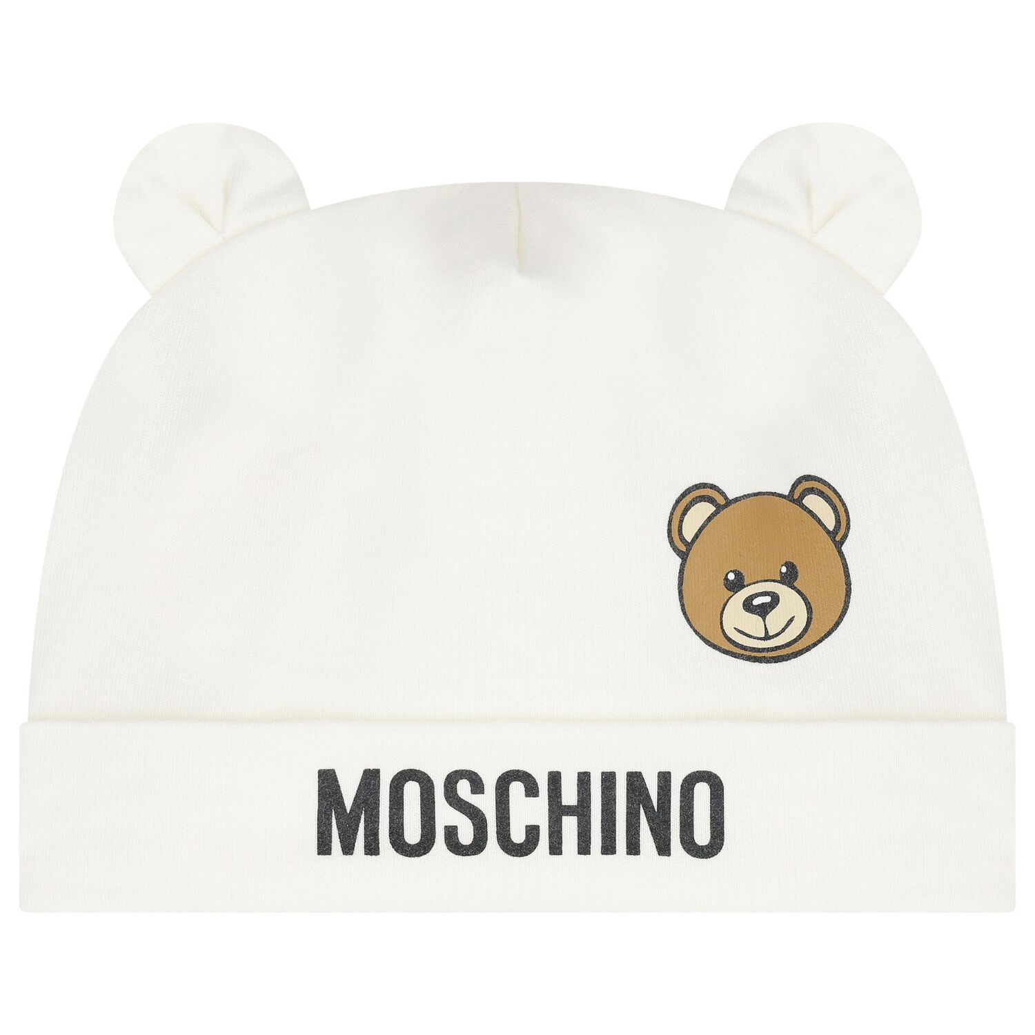 طقم هدايا افرول اطفال بالشعار بطبعه تيدى بير باللون العاجى, 1, hi-res