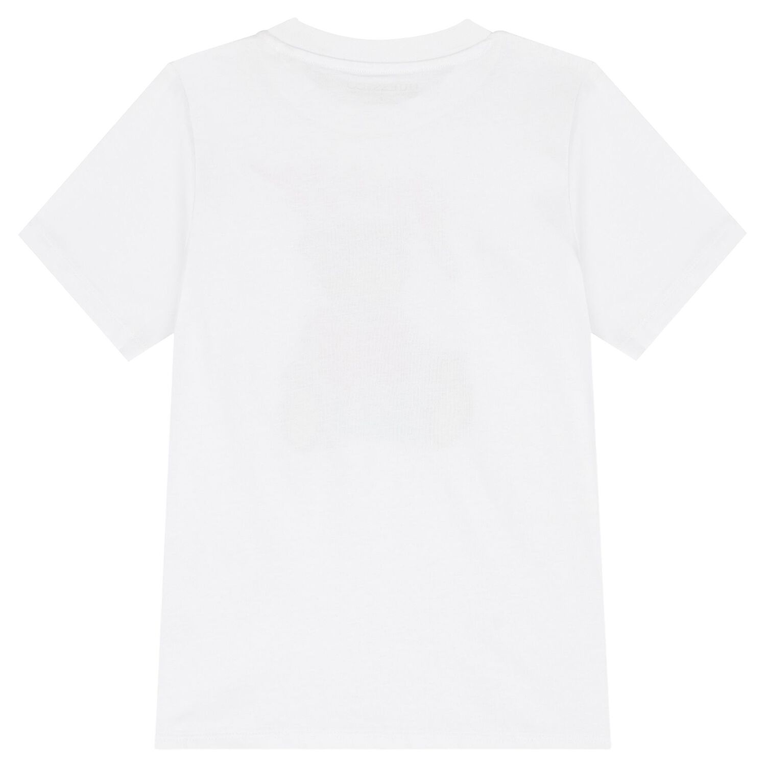 White Teddy Bear Logo T-Shirt, 3, hi-res