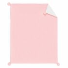 Baby Girls Pink Faux Fur Blanket, 1, hi-res