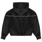 Girls Black Jordan Hooded Top, 1, hi-res