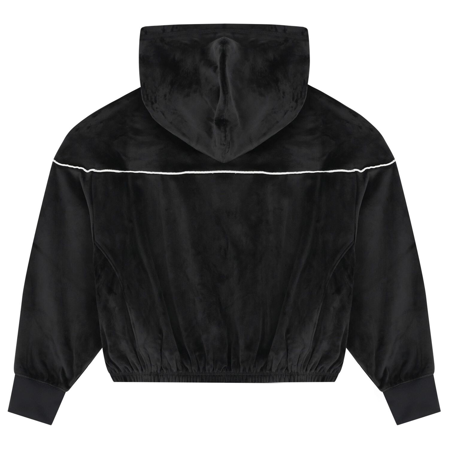 Girls Black Jordan Hooded Top, 1, hi-res