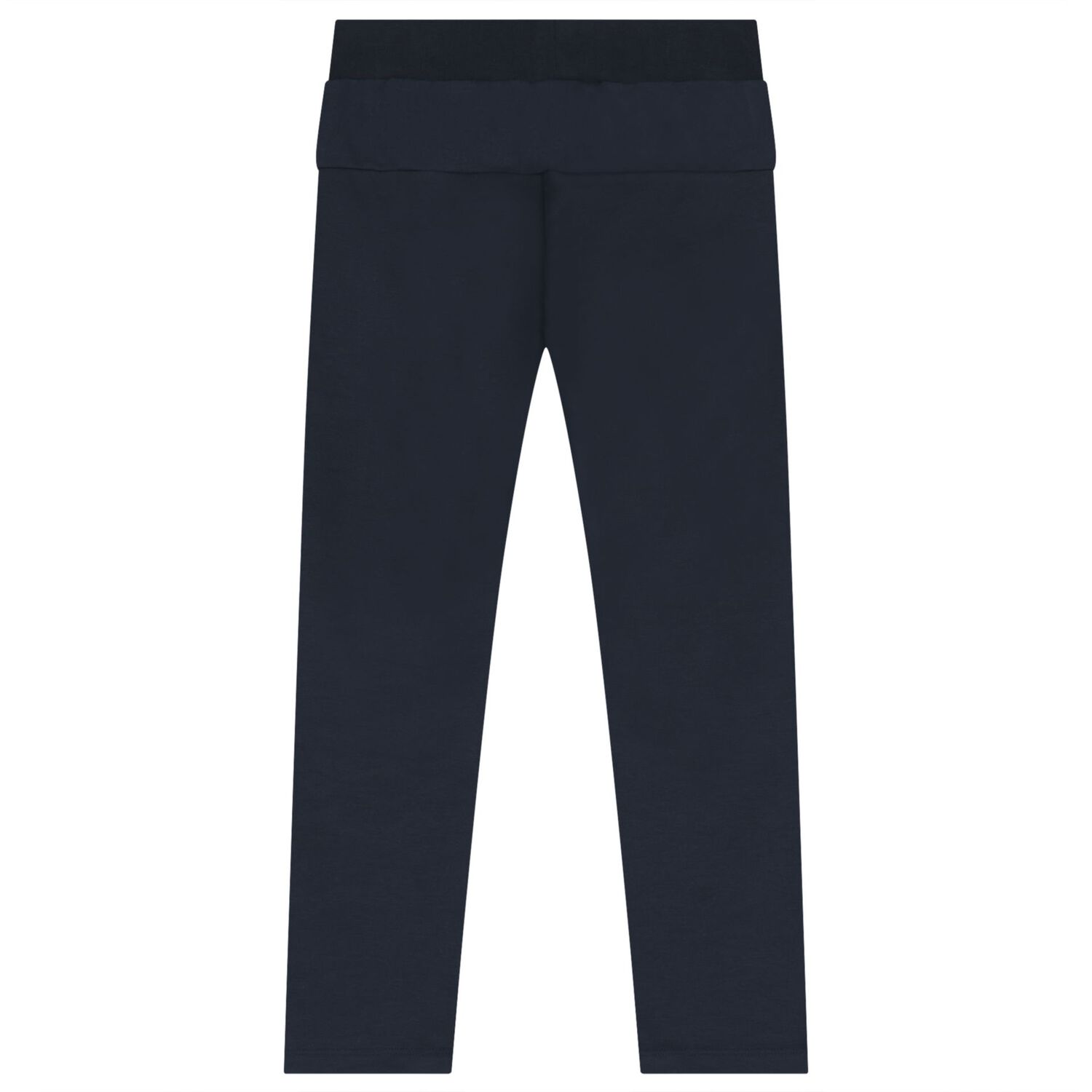 Boys Navy Blue Logo Joggers, 1, hi-res