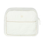 Baby Ivory & Gold Wash Bag, 1, hi-res