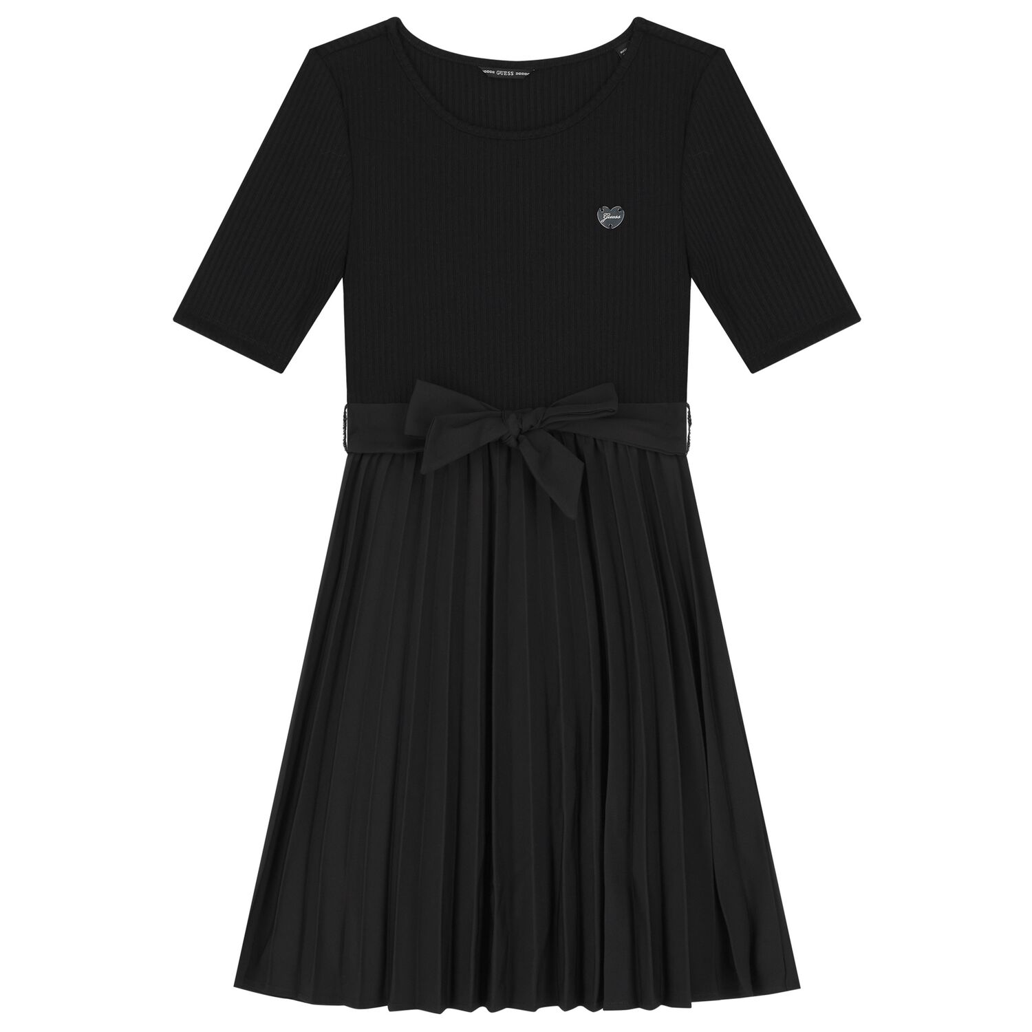 guess little black dress Eco Black Calista Off-Shoulder Mini Dress