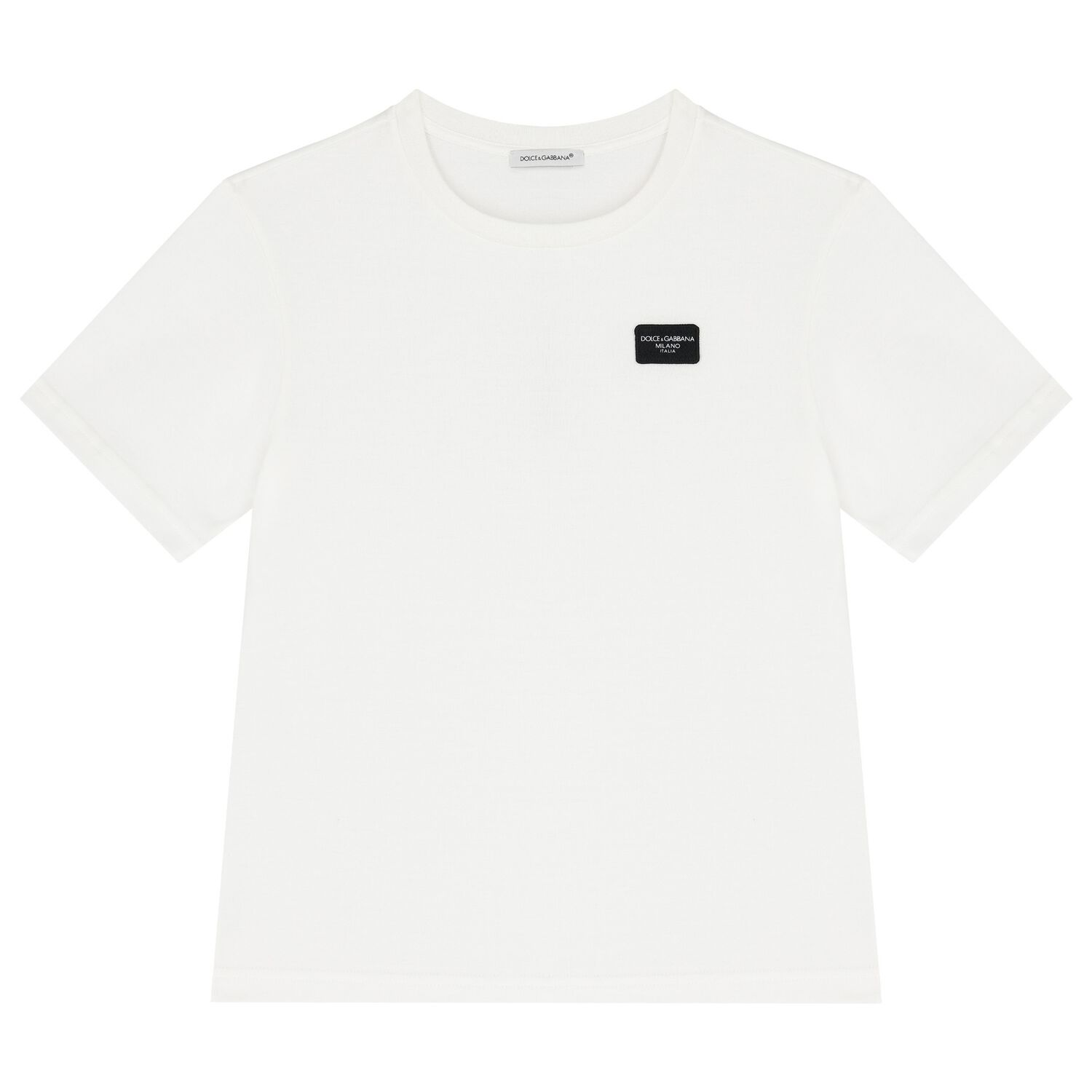Boys White Logo T-Shirt, 1, hi-res