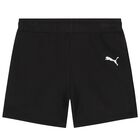 Younger Girls White & Black Trolls Shorts Set, 1, hi-res