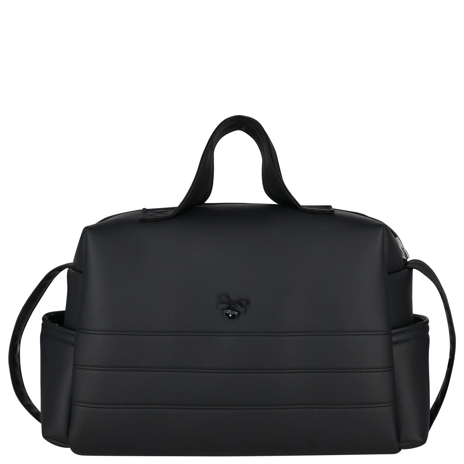 Black Baby Changing Bag ( 38cm ), 1, hi-res