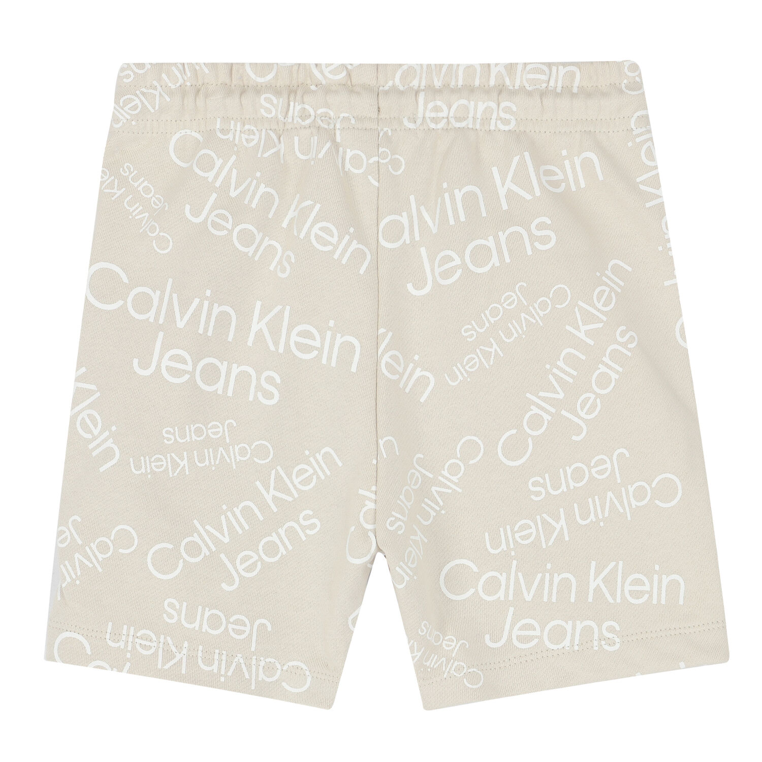 Boys Beige Logo Shorts, 1, hi-res image number null