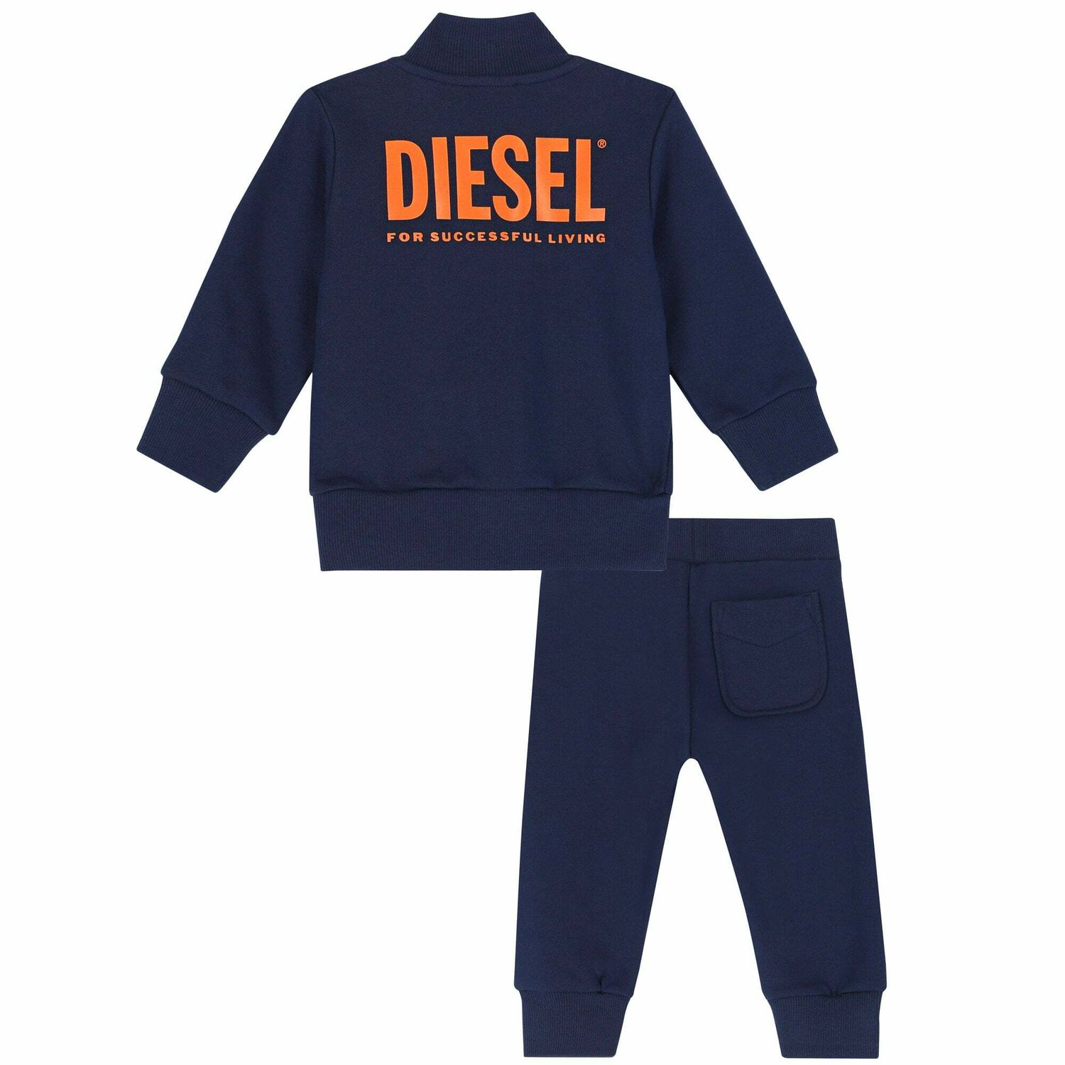 Younger Boys Navy Logo Tracksuit, 1, hi-res image number null
