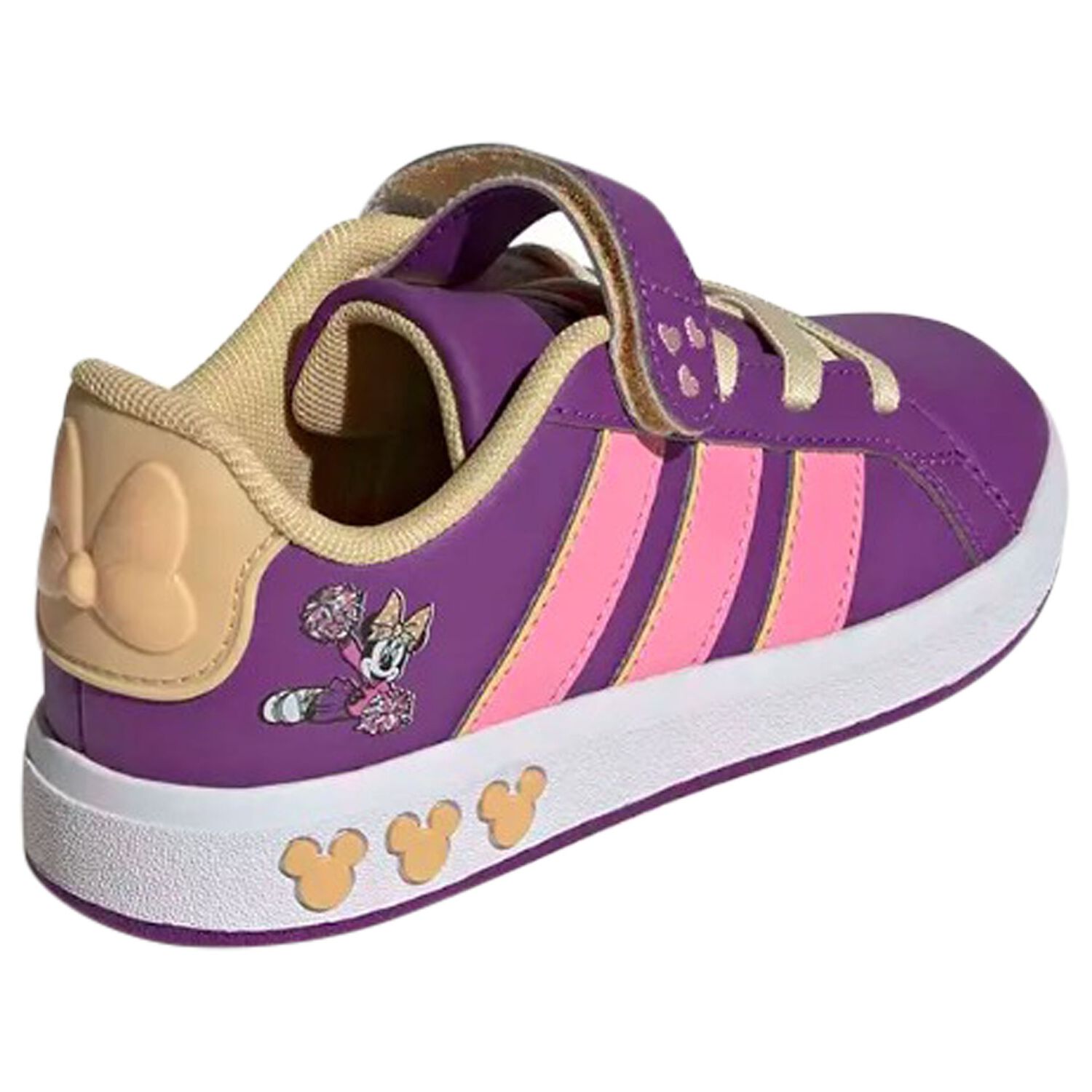 Girls Purple Disney Grand Court Trainers, 1, hi-res